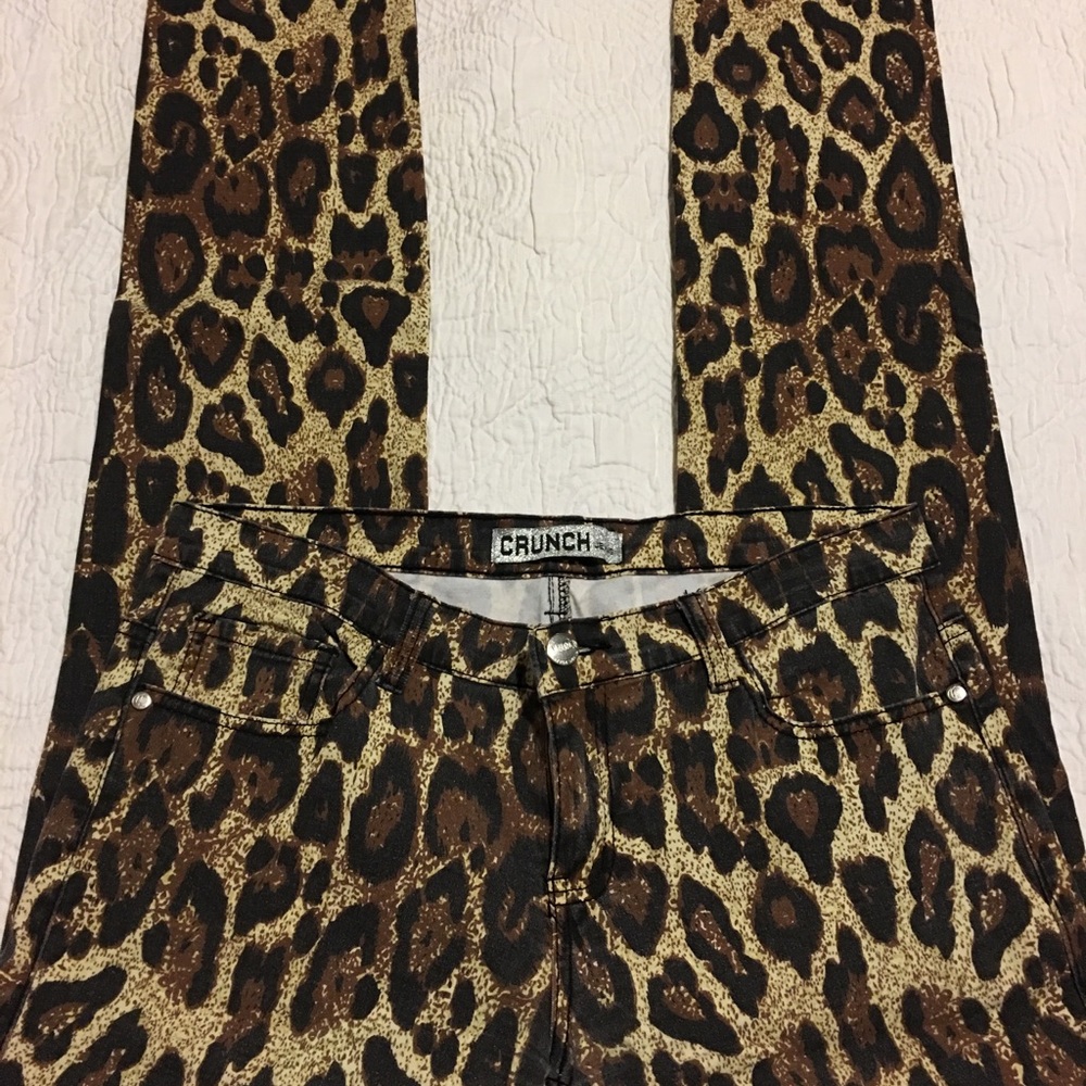 💋 Leopard Print Skinny Jeans - Picture 3 of 6